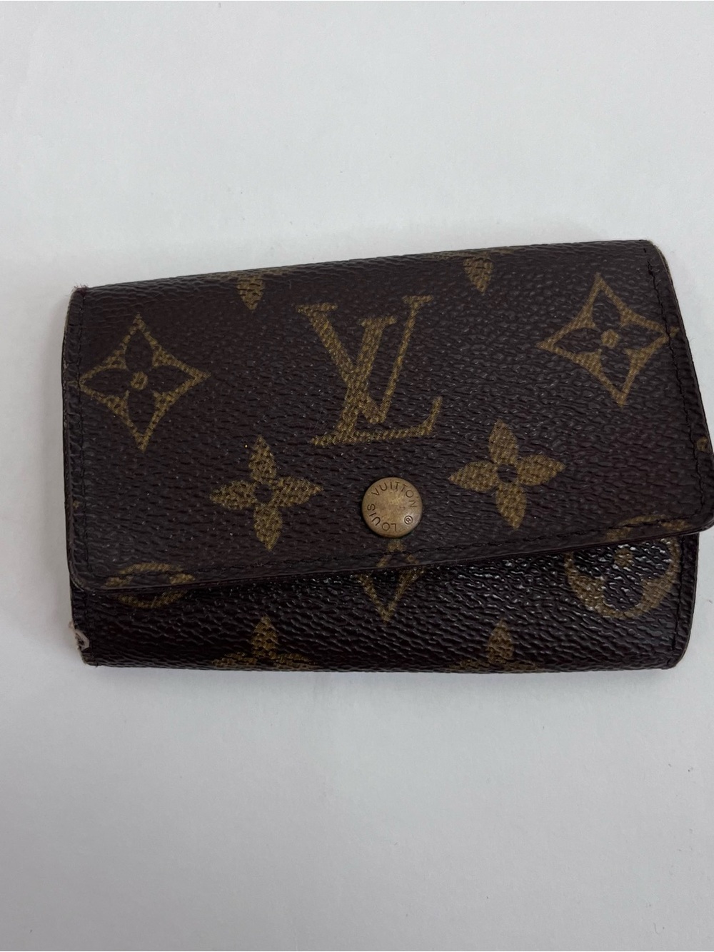 Louis Vuitton Monogram Multicles 6 Key Holder Key Case Wallet Brown Canvas LV - Picture 3 of 13